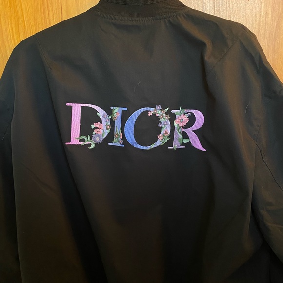 Coats | Dior Floral Bomber | Poshmark